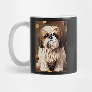 Super Cute Shih Tzu Portrait Mug